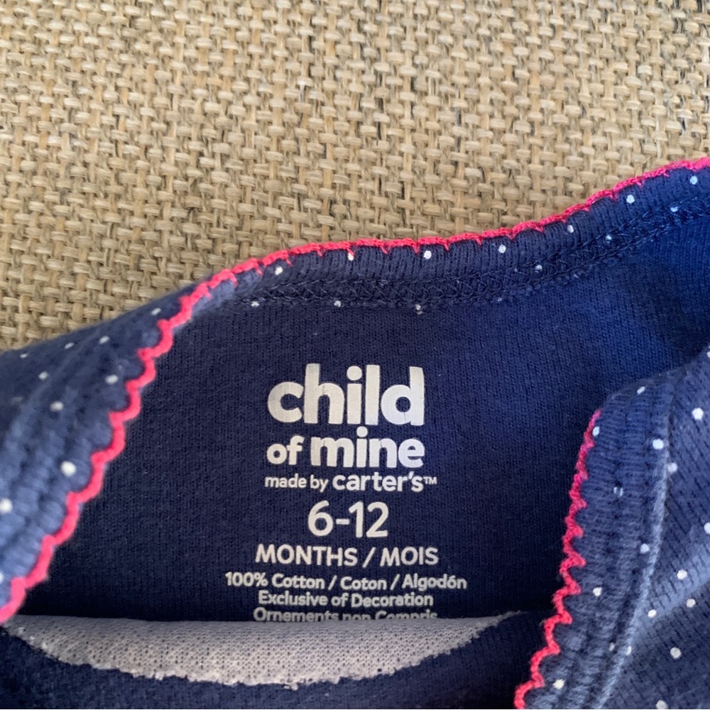 Lot of Girls Clothing Size 6 12 Months Top Dress Romper PJs Shorts Spring Summer - Picture 14 of 14